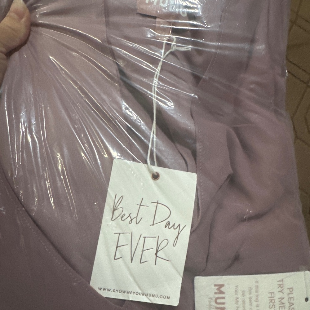 NWT | Show Me Your MuMu Emily Empire Maxi Antique Rose Chiffon 2X